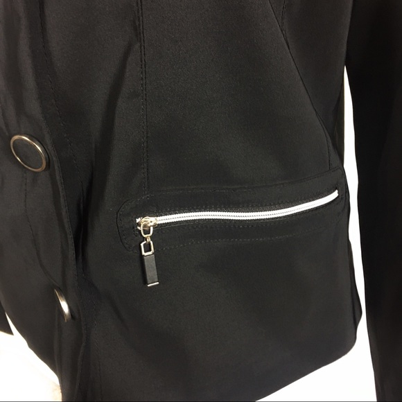 DKNYGolf Black Button-Down Closure Blazer, size M - Picture 5 of 8